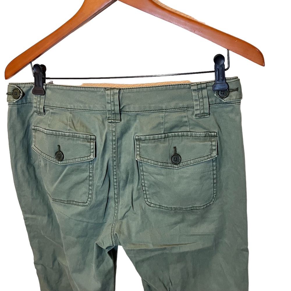 Cabi Green Army Patchwork Pants - image 8